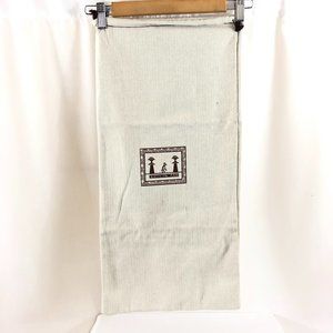 Kaitlyn Pan Shoe Dust Bag Long Beige 25x12